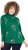 Ulla Popken Candy Cane Graphic Sweatshirt Meadow Green - Sudaderas y hoodies - 