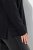 Ulla Popken Chain Fringe Smooth Fleece Sweatshirt Black - Sudaderas y hoodies - Sudaderas, Hoodies y Punto Cómodos