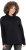 Ulla Popken Chain Fringe Smooth Fleece Sweatshirt Black - Sudaderas y hoodies - 