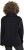 Ulla Popken Chain Fringe Smooth Fleece Sweatshirt Black - Sudaderas y hoodies - 