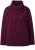 Ulla Popken Chain Fringe Smooth Fleece Sweatshirt Dark Wine Red - Sudaderas y hoodies - 