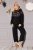 Ulla Popken Norwegian Style Christmas Sweater Black - Sudaderas y hoodies - 