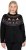 Ulla Popken Norwegian Style Christmas Sweater Black - Sudaderas y hoodies - 