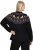 Ulla Popken Norwegian Style Christmas Sweater Black - Sudaderas y hoodies - 