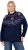 Ulla Popken Norwegian Style Christmas Sweater Blue - Sudaderas y hoodies - 