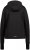 Ulla Popken HYPRAR Zip Front Hooded Stretch Sweatshirt Black - Sudaderas y hoodies - 