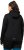 Ulla Popken HYPRAR Zip Front Hooded Stretch Sweatshirt Black - Sudaderas y hoodies - 