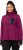 Ulla Popken HYPRAR Zip Front Hooded Stretch Sweatshirt Blackberry - Sudaderas y hoodies - 