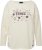 Ulla Popken Dreaming Time Long Sleeve Sweatshirt Chalk - Sudaderas y hoodies - 