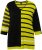 Ulla Popken Mixed Stripe 3/4 Sleeve Colorblock Sweater Apple Green - Sudaderas y hoodies - 