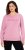 Ulla Popken Graphic BE UNIQUE Inverted Seam Sweatshirt Raspberry - Sudaderas y hoodies - 