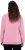 Ulla Popken Graphic BE UNIQUE Inverted Seam Sweatshirt Raspberry - Sudaderas y hoodies - 