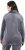Ulla Popken Velour Loungewear Jacket Dark Grey - Sudaderas y hoodies - 
