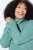 Ulla Popken Asymmetric Zipper Turtleneck Sweater Green - Sudaderas y hoodies - Sudaderas, Hoodies y Punto Cómodos