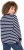 Ulla Popken Striped Drawstring Hem Sweatshirt Navy - Sudaderas y hoodies - 