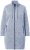 Ulla Popken Longline Knit Fleece Jacket Sky Blue - Sudaderas y hoodies - 