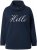 Ulla Popken HELLO Classic Fit Stand-Up Collar Sweatshirt Navy - Sudaderas y hoodies - 