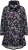 Ulla Popken Floral Stand-Up Collar Flounce Panel Sweatshirt Black - Sudaderas y hoodies - 