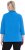 Ulla Popken Classic Fit with Side Slits 3/4 Sleeve Sweatshirt Royal Blue - Sudaderas y hoodies - 