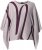 Ulla Popken Brushstroke Knit Poncho Beige - Sudaderas y hoodies - 