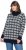 Ulla Popken Eco Cotton Geometric Snowflake Sweater Navy - Sudaderas y hoodies - 