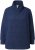 Ulla Popken Eco Cotton Stripe Textured Sweatshirt Navy - Sudaderas y hoodies - 