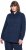 Ulla Popken Eco Cotton Stripe Textured Sweatshirt Navy - Sudaderas y hoodies - 