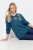 Ulla Popken Metallic Print Extra Soft Christmas Sweatshirt Petrol - Ulla Popken - Ulla Popken Ropa de Tallas Grandes