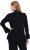 Ulla Popken Flared Sleeve Turtleneck Sweater Black - Sudaderas y hoodies - 