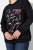 Ulla Popken Sparkling Sequin Bows Christmas Sweatshirt Black - Sudaderas y hoodies - Sudaderas, Hoodies y Punto Cómodos