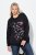 Ulla Popken Sparkling Sequin Bows Christmas Sweatshirt Black - Sudaderas y hoodies - Sudaderas, Hoodies y Punto Cómodos