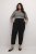 Kaffe Curve Merla Pantalones Negro intenso - Vaqueros & Pantalones de Mujer Tallas Grandes – Plus Size - 