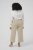 Kaffe Curve Pheolo Cropped Pants Feather Grey - Pantalones de tela - 