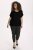 Kaffe Curve Ami Stanley Manga corta Negro intenso - Camisetas - 