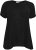 Kaffe Curve Ami Manga corta Blusa Negro intenso - Camisetas - 