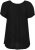 Kaffe Curve Ami Manga corta Blusa Negro intenso - Camisetas - 