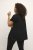 Kaffe Curve Ami Manga corta Blusa Negro intenso - Camisetas - 