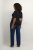 Kaffe Curve Carina Camiseta Negro intenso - Camisetas - 