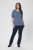Kaffe Curve Carina T-Shirt Blue - Camisetas - 