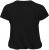 Kaffe Curve Jena V-Neck Camiseta Negro intenso - Camisetas - 
