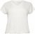 Kaffe Curve Jena V-Neck Camiseta Chalk - Camisetas - 