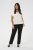 Kaffe Curve Jena V-Neck Camiseta Chalk - Camisetas - 