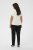 Kaffe Curve Jena V-Neck Camiseta Chalk - Camisetas - 
