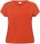 Kaffe Curve Jena V-Neck T-Shirt Grenadine Red - Camisetas - 