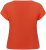 Kaffe Curve Jena V-Neck T-Shirt Grenadine Red - Camisetas - 