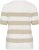 Kaffe Curve Lizzy Striped Pullover Chalk/Feather Grey Bold Stripe - Camisetas - 