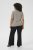 Kaffe Curve Lizzy Jersey a rayas Beige/Negro - Camisetas estampadas para mujer - 
