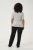 Kaffe Curve Lizzy Jersey a rayas Beige/Azul suave - Camisetas estampadas para mujer - 