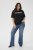 Kaffe Curve Ariana T-Shirt Black - Camisetas - 