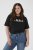 Kaffe Curve Ariana T-Shirt Black - Camisetas - 